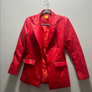 Daisy Bold Red Women's Blazer